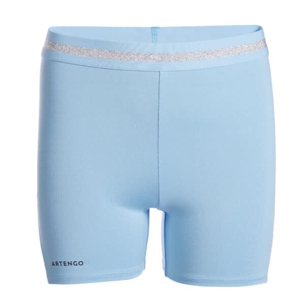 Tennis-Shorty Mädchen 500 blau