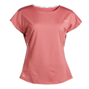 Tennis T-Shirt Damen Dry 500 rosa