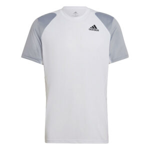 Tennis T-Shirt Herren TEE weiss/grau