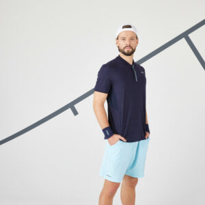 Tennis T-Shirt Herren TTS DRY+ marineblau