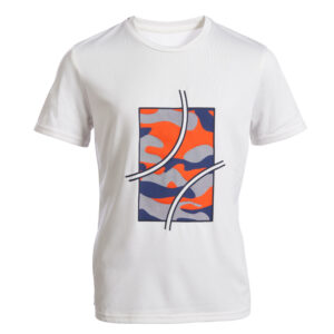 Tennis T-Shirt Kinder 100 weiss