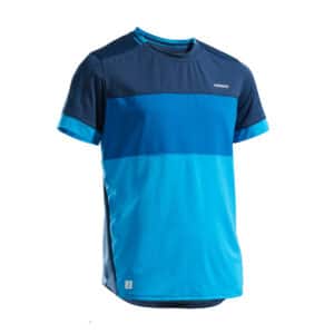 Tennis T-Shirt Kinder TTS500 blau