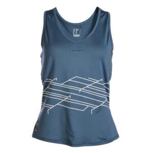 Tennis-Top Damen Dry 100 grau