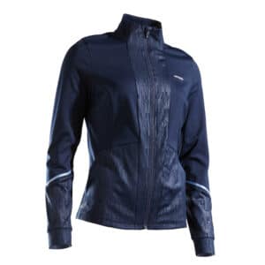 Tennisjacke Damen JK TH 500 blau