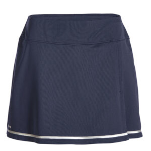 Tennisrock Damen Dry 500 marineblau