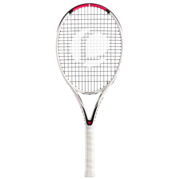 Tennisschläger TR160 Graph Erwachsene besaitet weiß