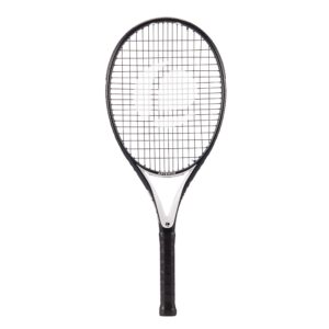 Tennisschläger TR500 Oversize Erwachsene schwarz/weiß