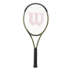 Tennisschläger Wilson Blade 100 V8.0 unbesaitet grün/kupfer