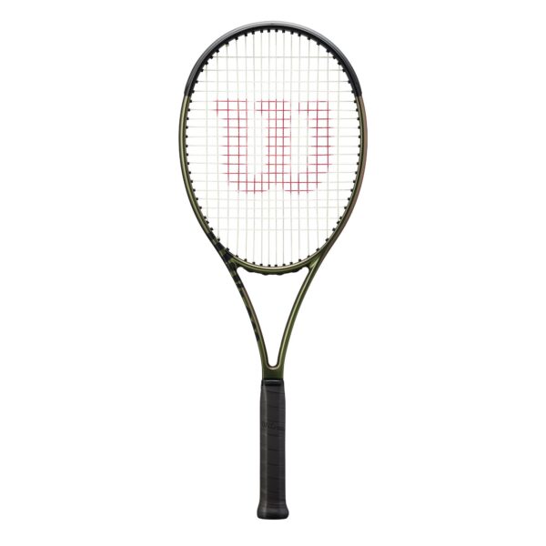 Tennisschläger Wilson Blade 98 16×19 V8.0 unbesaitet grün/kupfer