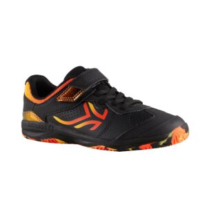 Tennisschuhe Artengo TS160 Kinder Fireblack