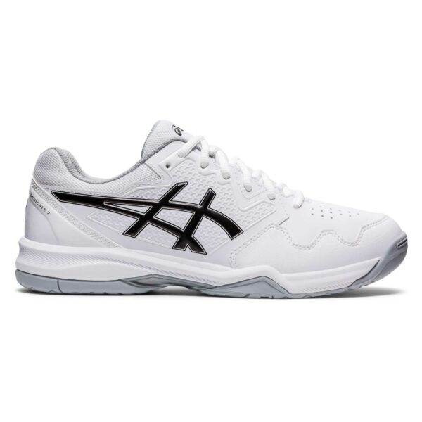 Tennisschuhe Asics Herren Gel Dedicate Multicourt weiss