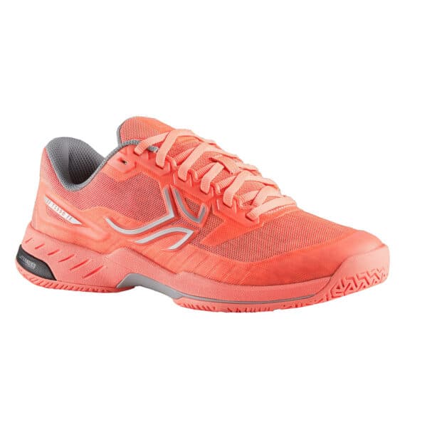 Tennisschuhe Damen TS990 korallenrot