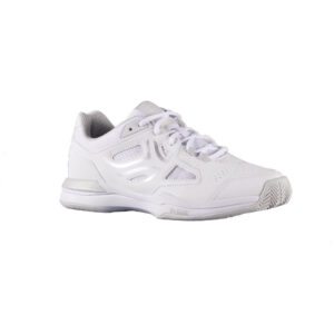 Tennisschuhe TS500 Sandplatz Damen weiss