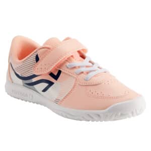 Tennisschuhe Turnschuhe Kinder TS130 rosa/weiss