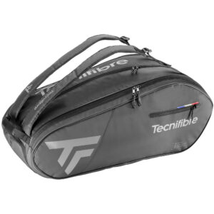 Tennistasche Tecnifibre Team Dry 12R schwarz/grau