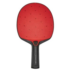 Tischtennis-Schläger robust PPR 130 O schwarz/rot