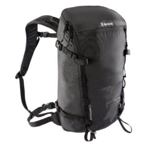 Tourenrucksack Alpinism 22 Liter schwarz