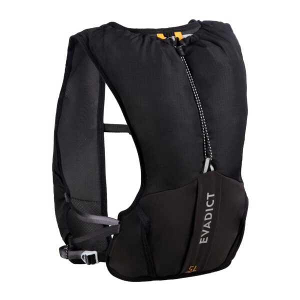 Trailrucksack Running 5 Liter schwarz