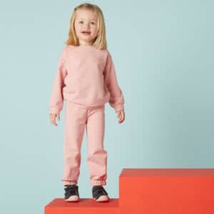 Trainingsanzug Basic Kinder rosa