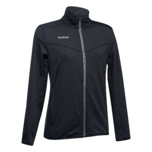 Trainingsjacke Feldhockey FH900 Damen schwarz