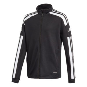 Trainingsjacke Fussball Squadra Damen/Herren schwarz