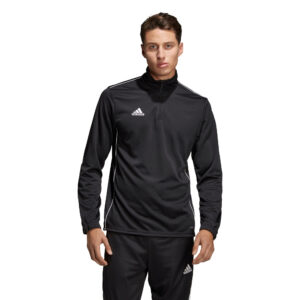 Trainingsjacke Fussball Top Core18 Adidas Erwachsene schwarz