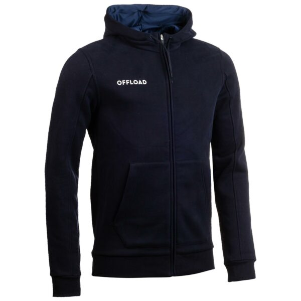 Trainingsjacke Rugby Club R500 Erwachsene blau