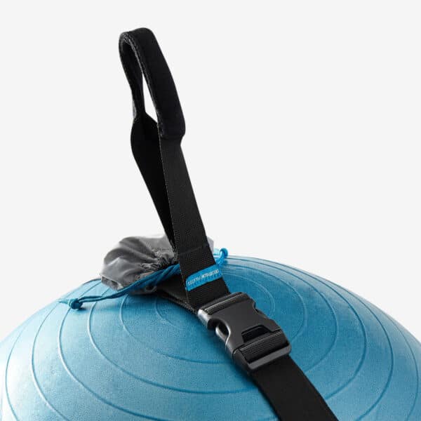 Transportriemen Gymnnastikball verstellbar Fitness schwarz