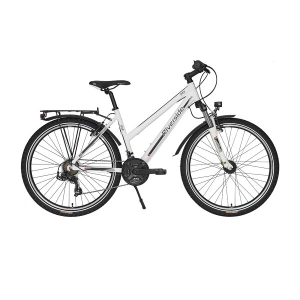 Trekkingrad 26 Zoll D4 X Damen/Mädchen weiss