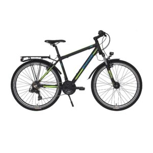 Trekkingrad 26 Zoll D4 X Herren/Jungen anthrazit/lime