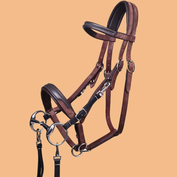 Trense + Zügel Escape Wanderreiten braun