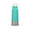 Trinkflasche MH100 Schraubverschluss Edelstahl 1 L türkis