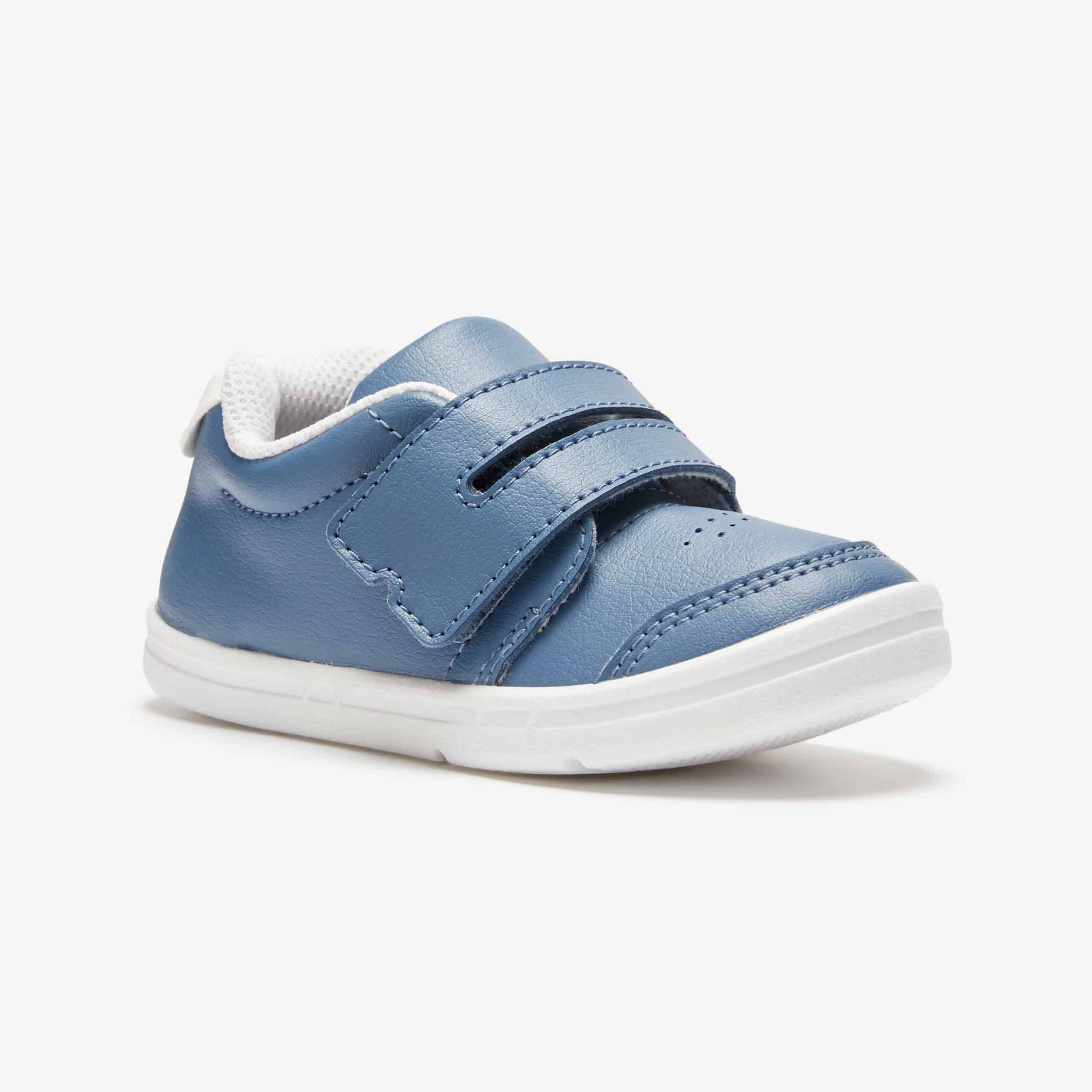 Turnschuhe 100 I Learn 20 bis 24 Kinder blau/grau
