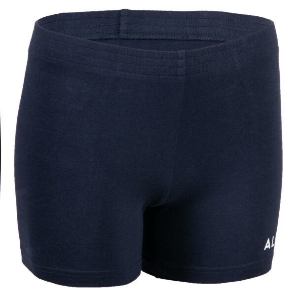 Volleyballshorts V100 Mädchen blau