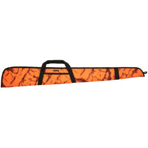 Waffenfutteral 125 cm camouflage/orange