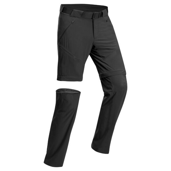 Wanderhose Zip-Off-Hose MH550 Herren schwarz