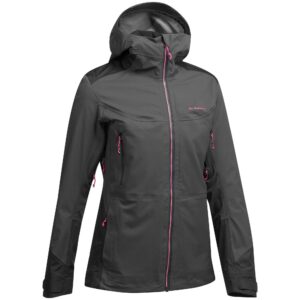 Wanderjacke Bergwandern MH900 wasserdicht Damen schwarz