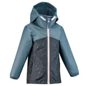 Wanderjacke MH150 wasserdicht Kleinkinder Gr. 92–116 grau