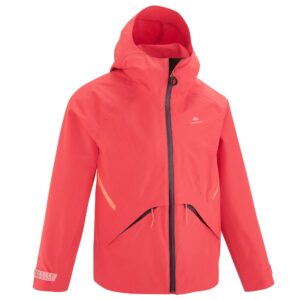 Wanderjacke MH550 Wasserdicht Kinder Gr. 122–170 koralle