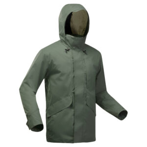 Wanderjacke NH550 wasserdicht Herren khaki