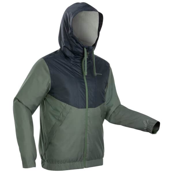 Wanderjacke Winterwandern SH100 warm wasserdicht -5 °C Herren