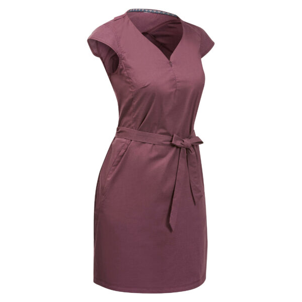 Wanderkleid OUTdoor Damen bordeaux