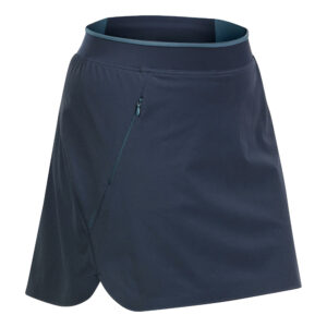 Wanderrock Bergwandern MH500 Hosenrock Shorts Damen marineblau