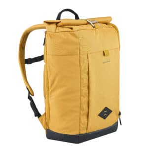 Wanderrucksack Naturwandern NH500 Escape Rolltop 23 L gelb