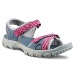 Wandersandalen MH100 TW Kinder Gr. 32–37 blau/rosa