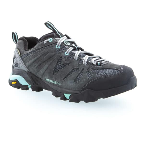 Wanderschuhe Capra Wasserdicht Gore-Tex Damen grau/orange