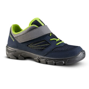 Wanderschuhe MH100 Klettverschluss Kinder Gr. 24–34 blau