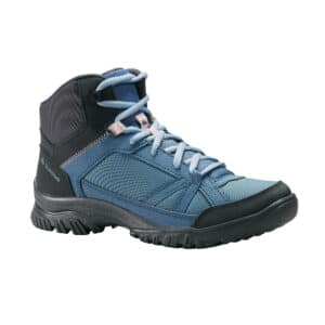 Wanderschuhe Naturwandern - NH100 halbhoch - Damen blau