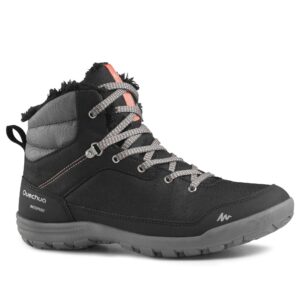 Wanderschuhe Winterwandern SH100 Warm wasserdicht halbhoch Damen