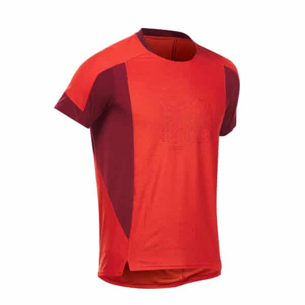 Wandershirt MH500 kurzarm Herren rot